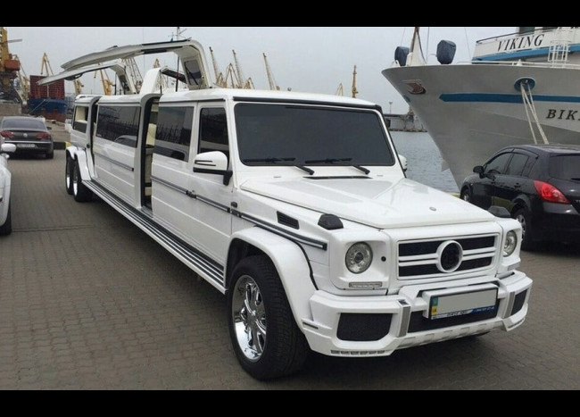 Лимузин Mercedes G-class-1
